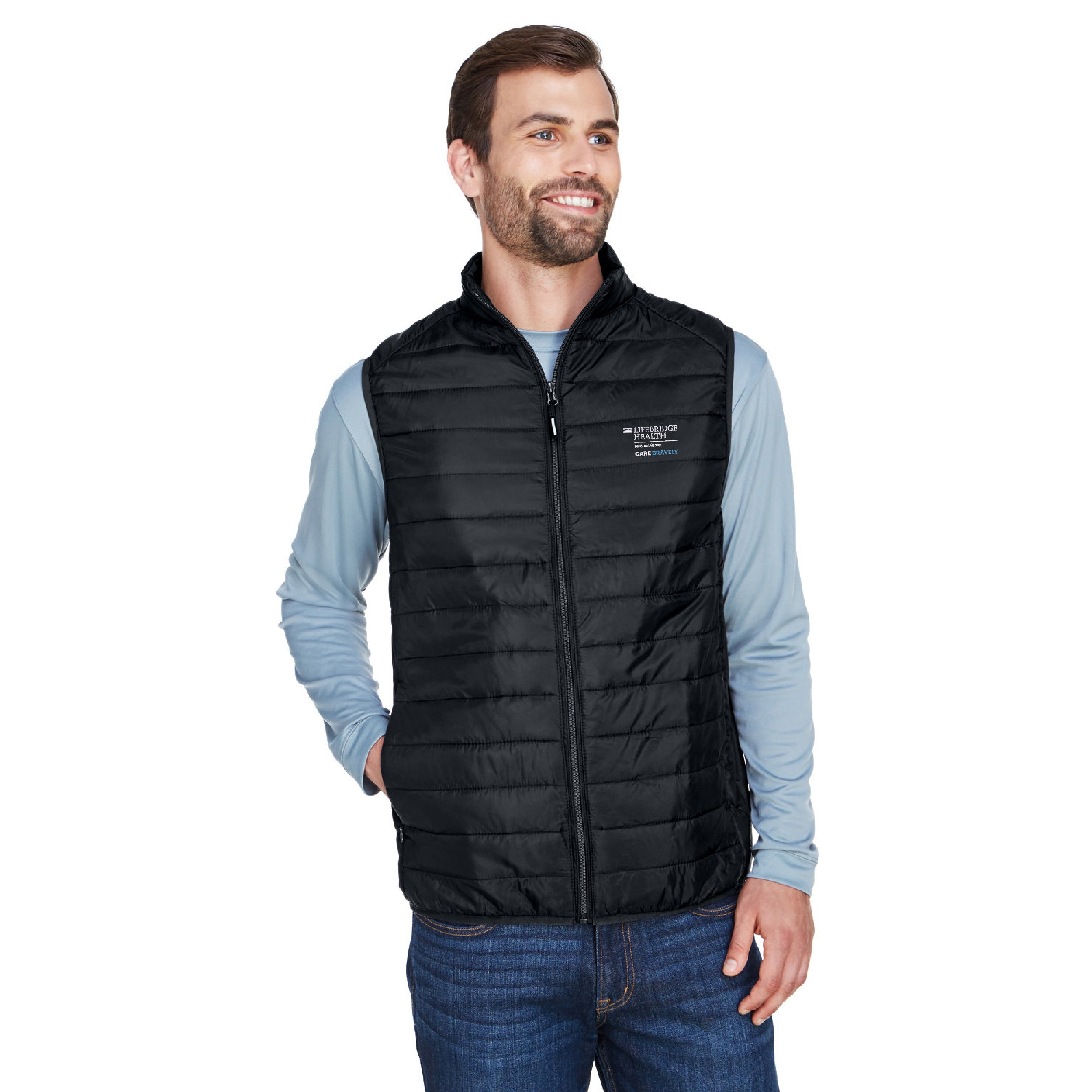 CORE365 Men's Prevail Packable Puffer Jacket